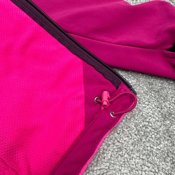The North Face Nimble Softshell Jacket Womens Small Pink Color-Block Outdoor - Picture 9 of 16